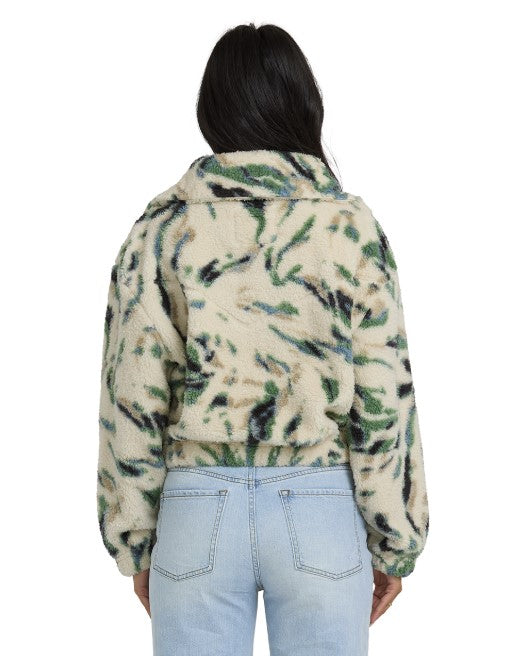 Billabong Womens Sweatshirt Barra Half Zip