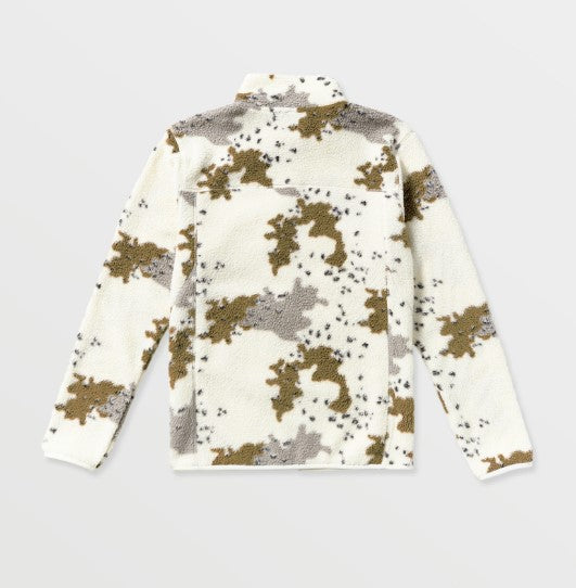 Volcom Mens Snow Layers Nelson Sherpa Full Zip