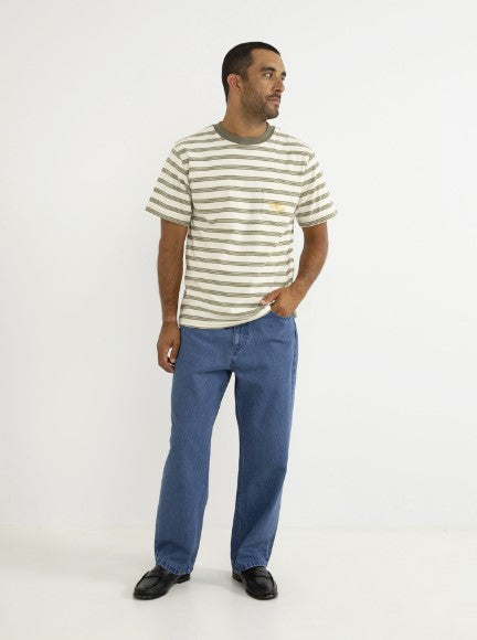 Rhythm Mens Shirt Vintage Stripe