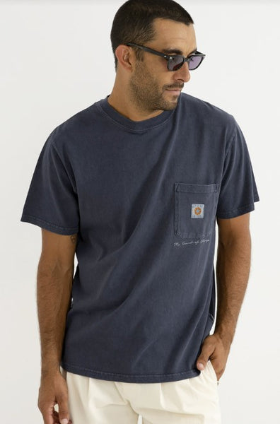 Rhythm Mens Shirt Vintage Pocket