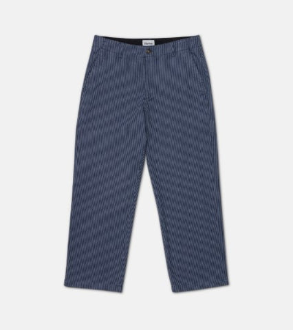 Rhythm Mens Pants Hickory Stripe Work Pant