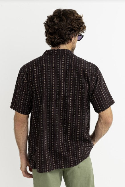 Rhythm Mens Woven Dakota Stripe