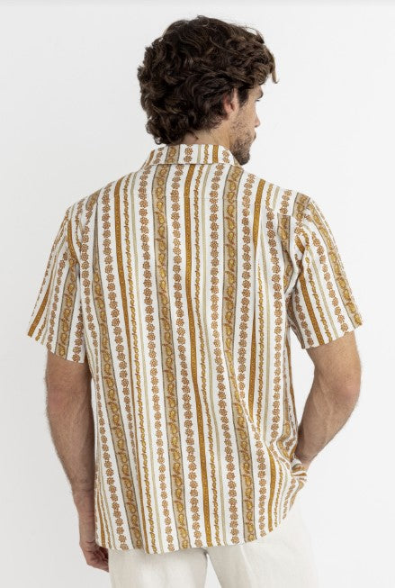 Rhythm Mens Woven Paisley Stripe