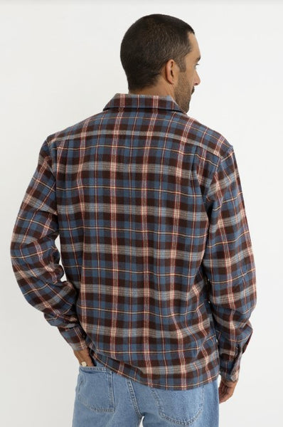 Rhythm Mens Shirt Kern Flannel