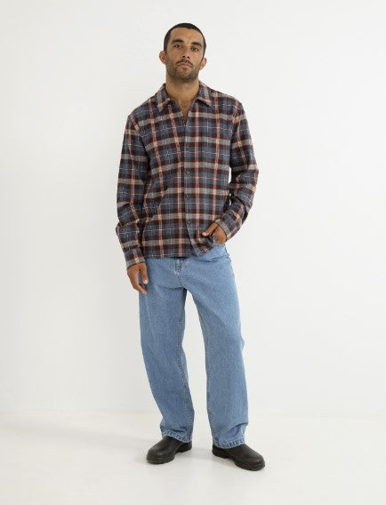 Rhythm Mens Shirt Kern Flannel