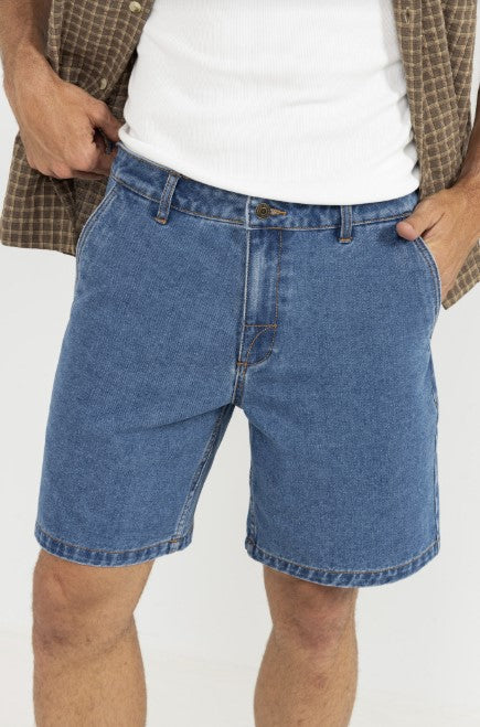 Rhythm Mens Shorts Essential Jean Short
