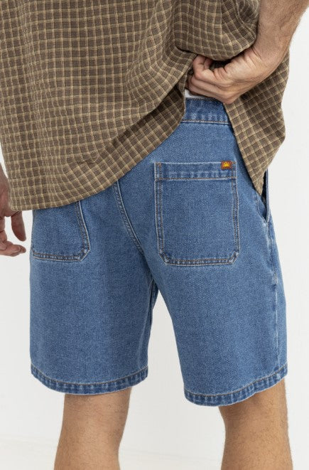 Rhythm Mens Shorts Essential Jean Short