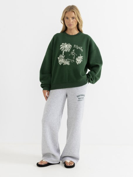 Rhythm Womens Pants Surf Wide Leg Leisure Pant