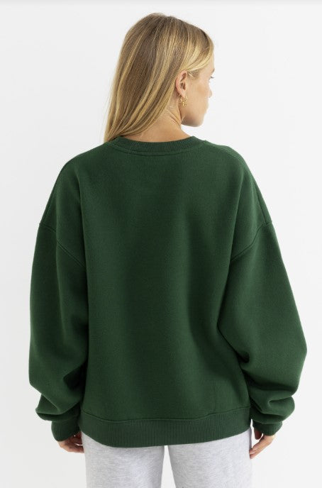 Rhythm Womens Sweatshirt Surf Rider Crew Neck Fleece