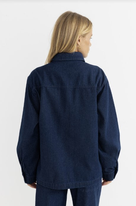 Rhythm Womens Jacket Kendrick Denim – Hansen Surfboards