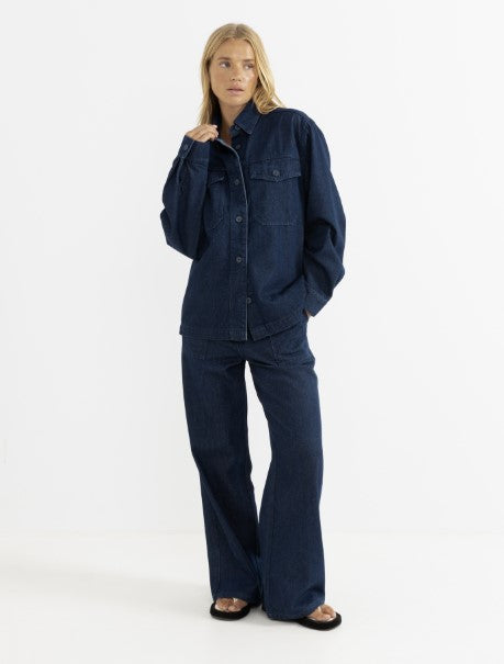 Rhythm Womens Jacket Kendrick Denim