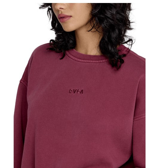 RVCA Womens Sweatshirt Forever Fleece