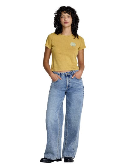 RVCA Womens Shirt 411 Tee