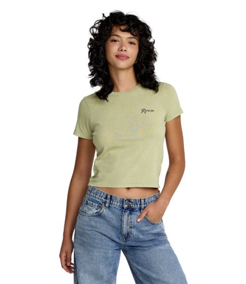 RVCA Womens Shirt 411 Tee