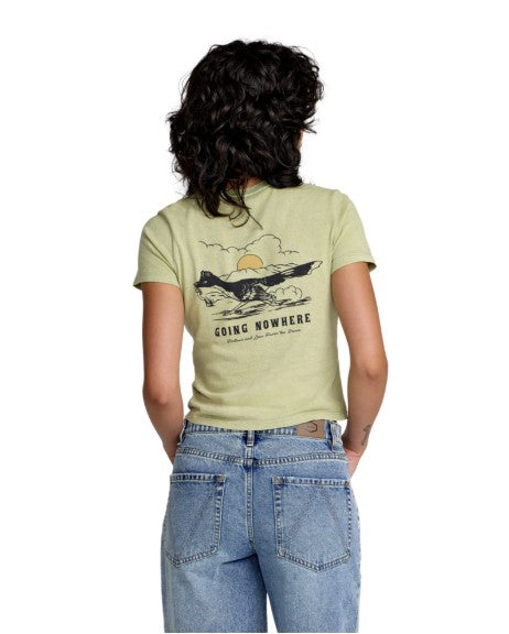 RVCA Womens Shirt 411 Tee