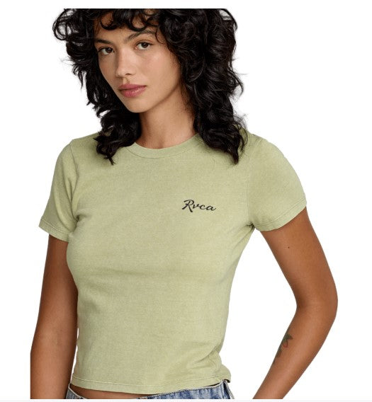 RVCA Womens Shirt 411 Tee
