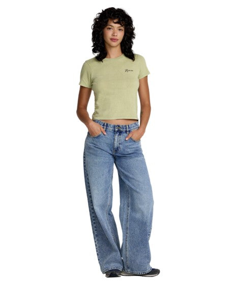 RVCA Womens Shirt 411 Tee