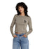 RVCA Womens Shirt Fortune Long Sleeve