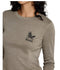 RVCA Womens Shirt Fortune Long Sleeve