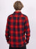 Rusty Mens Shirt Agawam Long Sleeve Flannel