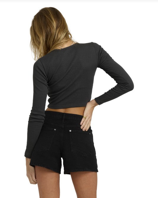 Billabong Womens Shirt Full Wild Long Sleeve Tee