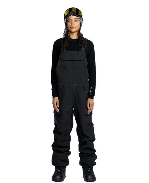 Volcom Womens Snow Pants Creston 3D Stretch Bib Overall
