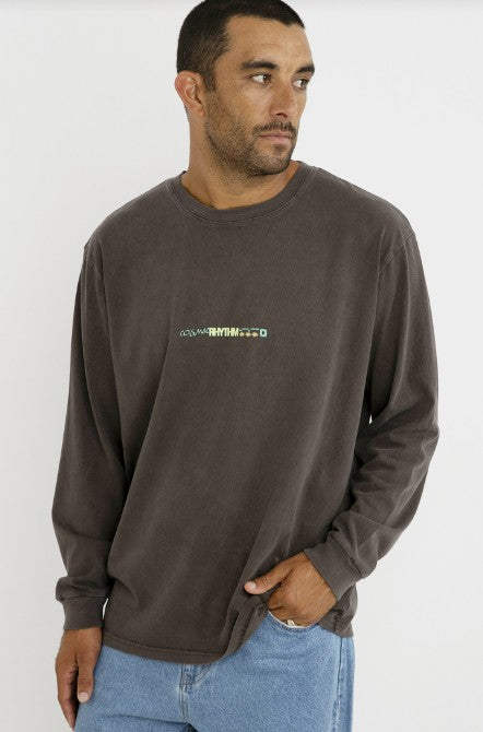 Rhythm Mens Shirt Subterranean Vintage Long Sleeve