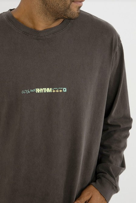 Rhythm Mens Shirt Subterranean Vintage Long Sleeve