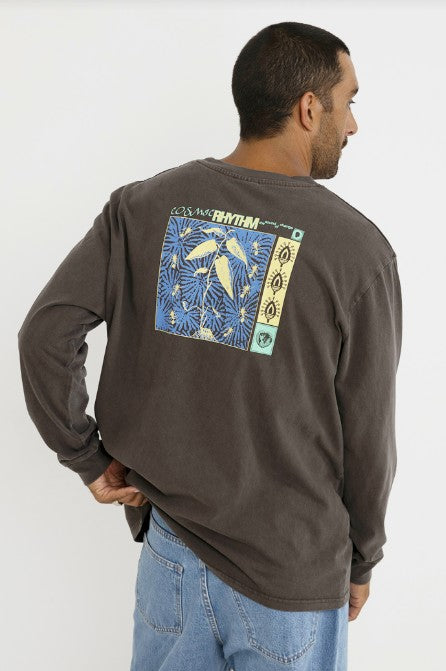 Rhythm Mens Shirt Subterranean Vintage Long Sleeve