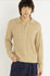 Rhythm Mens Sweater Mohair Quarter Zip Fisherman Knit