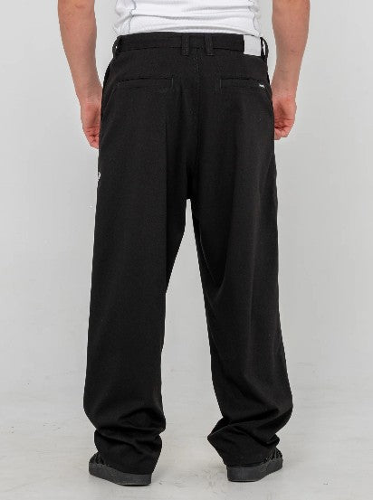 Rusty Mens Pants Double-O Baggy Pleated