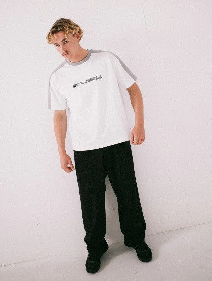 Rusty Mens Pants Double-O Baggy Pleated