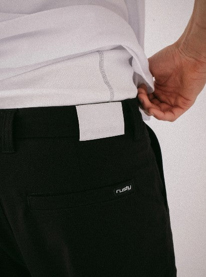 Rusty Mens Pants Double-O Baggy Pleated