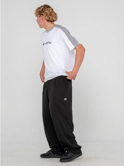 Rusty Mens Pants Double-O Baggy Pleated
