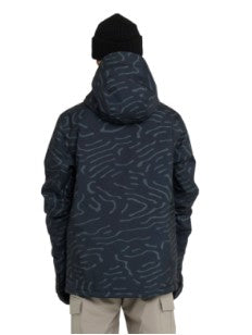 Quiksilver Mens Snow Jacket Mission Printed