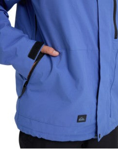 Quiksilver Mens Snow Jacket Mission Solid