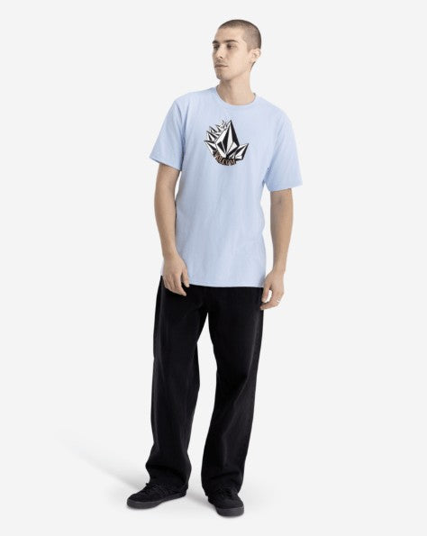 BOSS - Polo en piqué de coton avec logo imprimé - Bleu BOSS - Polo en piqué de coton avec logo imprimé - Bleu