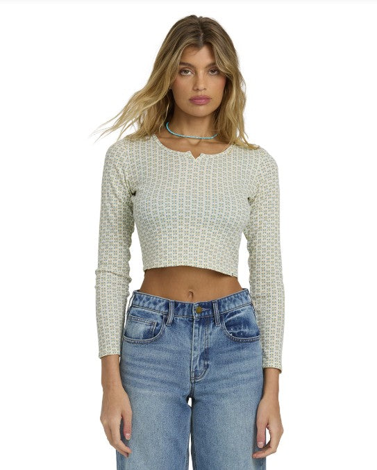 Billabong Womens Shirt Reese Ls Thermal Top