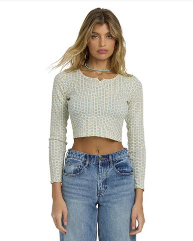 Billabong Womens Shirt Reese Ls Thermal Top