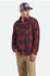 Brixton Mens Shirt Bowery Arctic Stretch Fleece