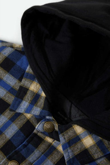 Brixton Mens Jacket Bowery Quilted Hooded