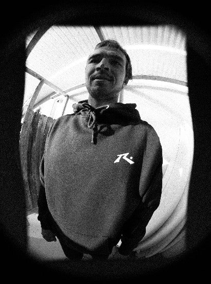 Rusty Mens Sweatshirt Baseline Fleece Hood