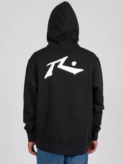 Rusty Mens Sweatshirt Baseline Fleece Hood