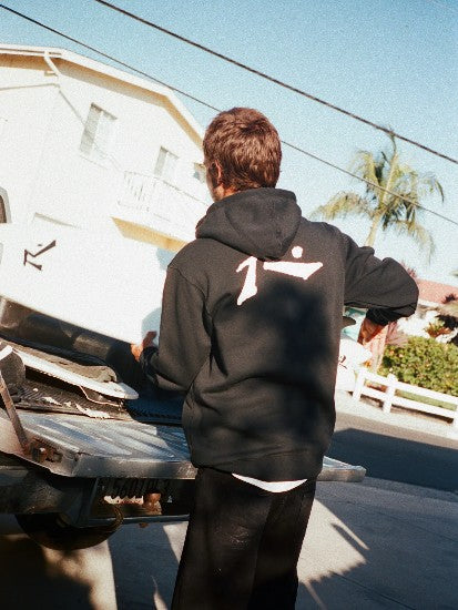 Rusty Mens Sweatshirt Baseline Fleece Hood