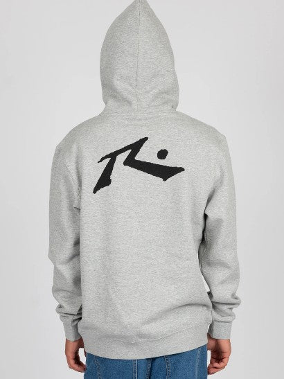 Rusty Mens Sweatshirt Baseline Fleece Hood