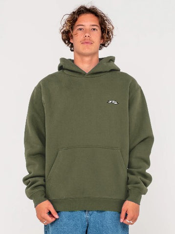 Rusty Mens Sweatshirt Registered Hooded Pull Over