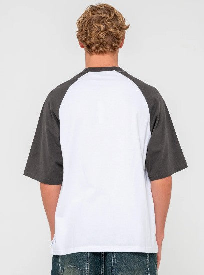 Rusty Mens Shirt Bubble Raglan