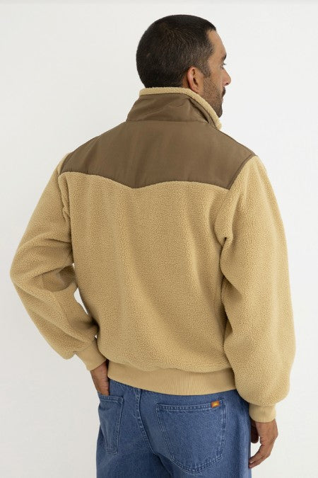 Rhythm Mens Sweatshirt Pfeiffer Sherpa Fleece