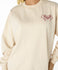 Roxy Womens Sweatshirt Lineup Oversized Crew