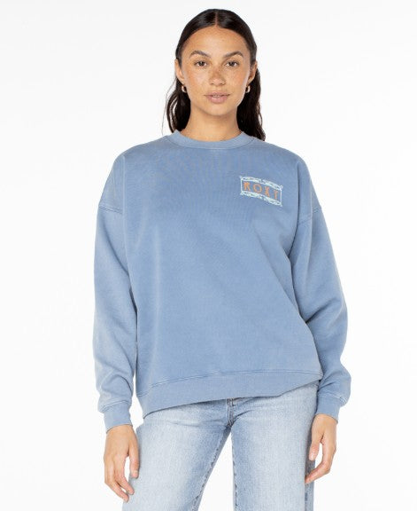 Roxy Womens Sweatshirt Lineup Oversized Crew